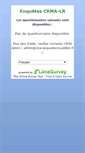 Mobile Screenshot of enquetes.cma-languedocroussillon.fr